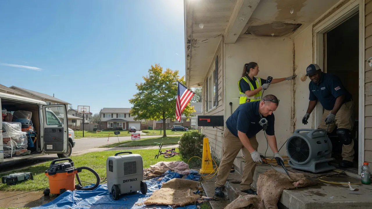 Water Damage Restoration in Amo, IN near me